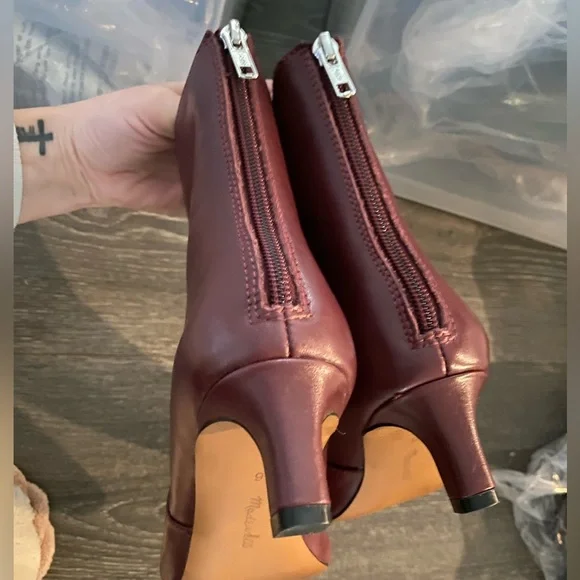 Madewell The Dimes Kitten-Heel Boot $198 multiple sizes available! - Picture 3 of 9